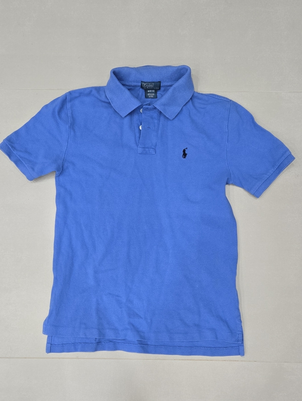 Polo by Ralph Lauren Royal Blue Short-Sleeve Polo Shirt Size M (Youth) 10-12